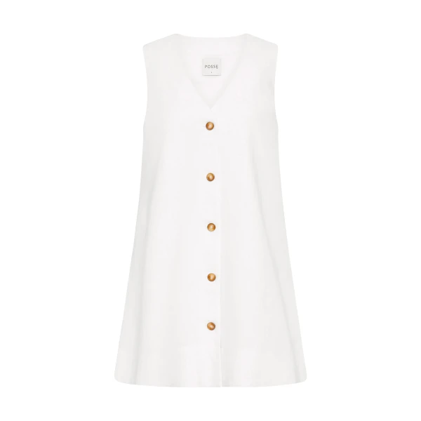 Nancy Mini Dress - Ivory by Posse the Label ‚Äì luxury dresses in Ivory available at Luxury Shoes 