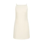 Neve Mini Dress - Cream by Posse the Label ‚Äì luxury dresses in Ivory available at Luxury Shoes 