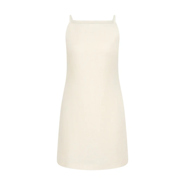 Neve Mini Dress - Cream by Posse the Label ‚Äì luxury dresses in Ivory available at Luxury Shoes 