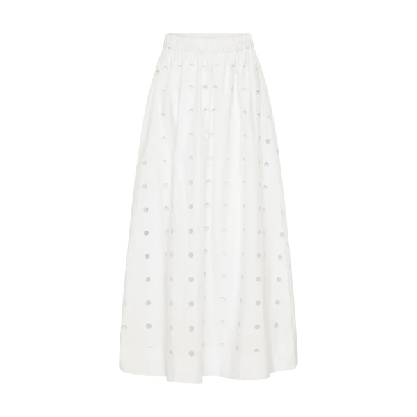 Peggy Skirt - Vintage White by Posse the Label ‚Äì luxury skirts in White available at Luxury Shoes 