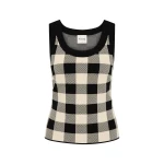 Posse Pippa Top - Heritage Plaid – Minimalist Sustainable Tops | Luxury Shoes Pippa Top - Heritage Plaid by Posse the Label ‚Äì luxury tops in Multicolour available at Luxury Shoes