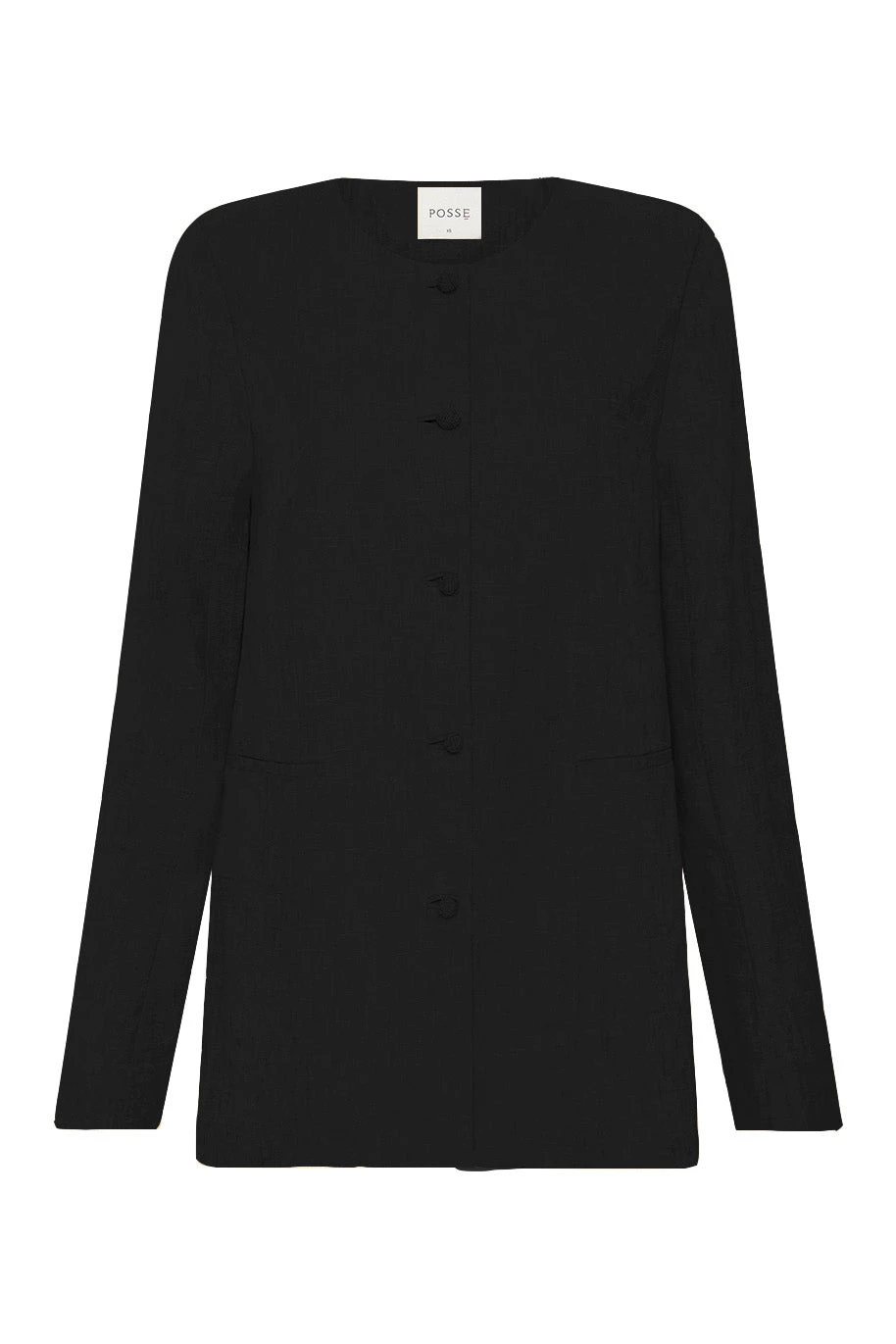 Posse Rio Shift Jacket - Black – Minimalist Sustainable Jackets | Luxury Shoes Rio Shift Jacket - Black by Posse the Label ‚Äì luxury jackets in Black available at Luxury Shoes