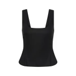 Posse Rosalie Top - Black – Minimalist Sustainable Tops | Luxury Shoes Rosalie Top - Black by Posse the Label ‚Äì luxury tops in Black available at Luxury Shoes