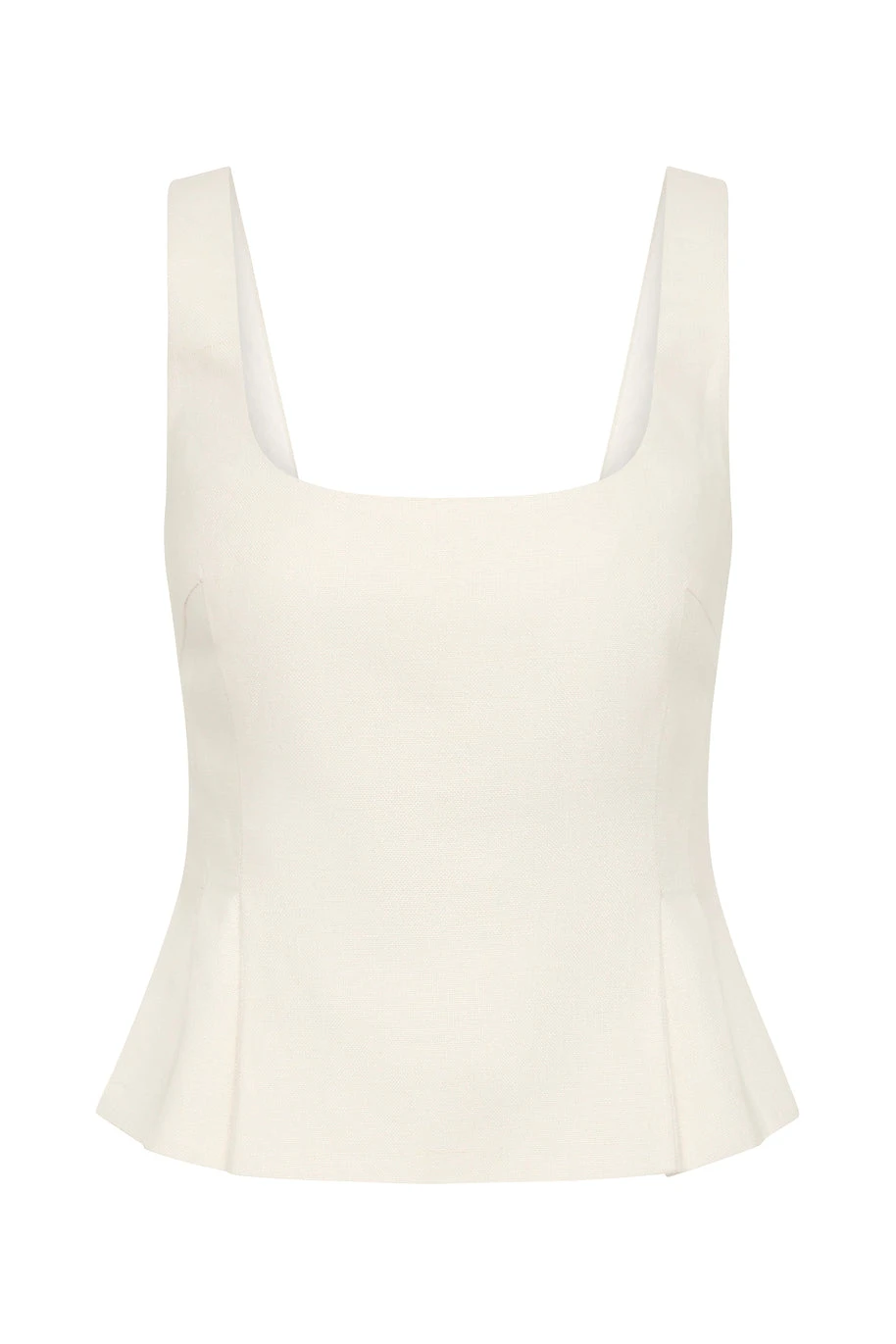 Posse Rosalie Top - Cream – Minimalist Sustainable Tops | Luxury Shoes Rosalie Top - Cream by Posse the Label ‚Äì luxury tops in Ivory available at Luxury Shoes