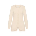 Sabrina Cardigan - Cream by Posse the Label ‚Äì luxury knitwear in Ivory available at Luxury Shoes 
