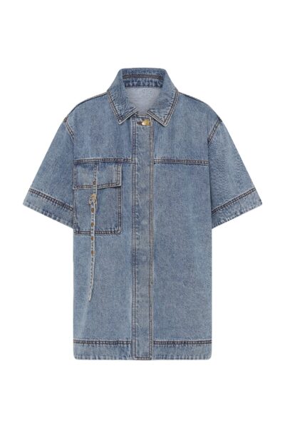 Aje Blue Tops