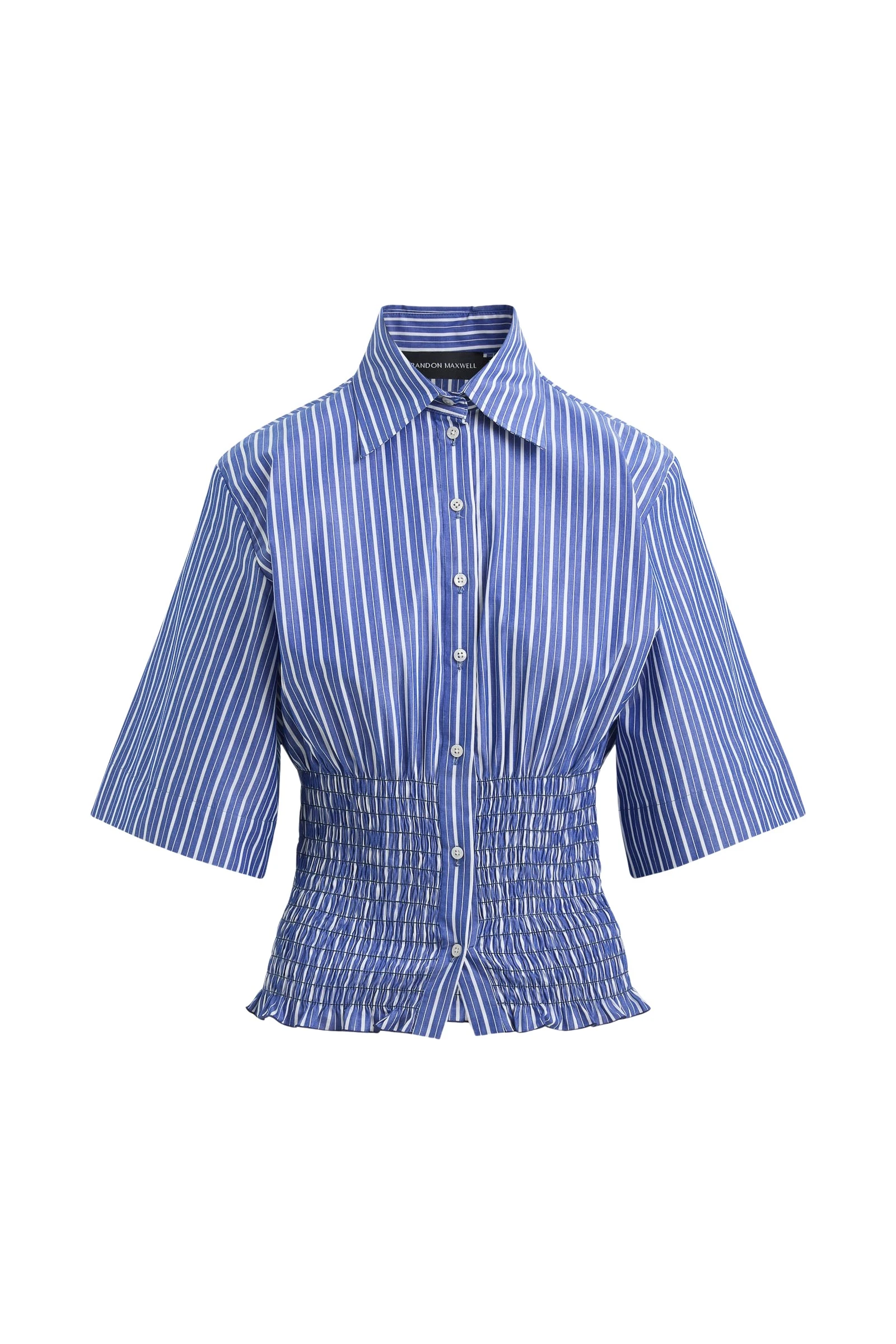 Brandon-Maxwell-Blue-Tops-designer-clothing-coveti-455152_nobg Brandon Maxwell Tops luxury Clothing from Luxury Handbags Marketplace
