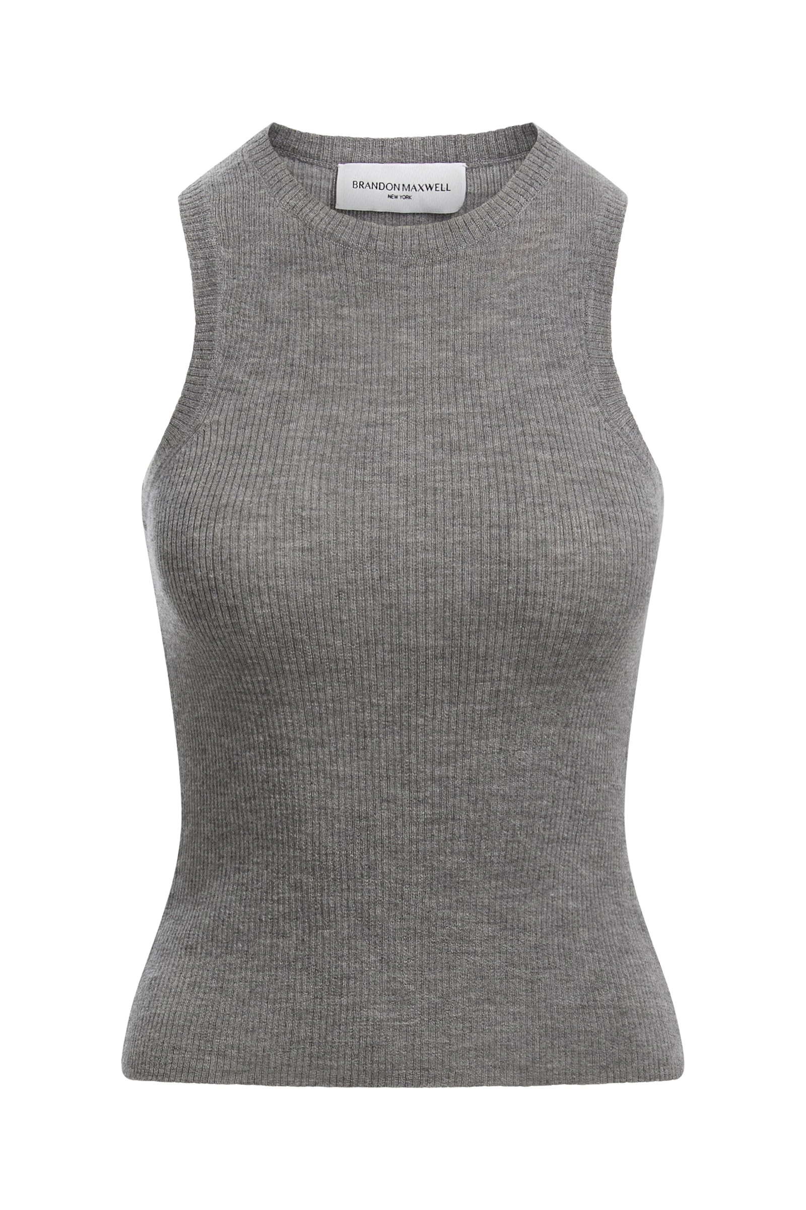 Brandon-Maxwell-Gray-Tops-designer-clothing-coveti-517552_nobg Brandon Maxwell Tops luxury Clothing from Luxury Handbags Marketplace