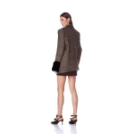 Bronx and Banco Kacey Gold Sequin Blazer Bronx and Banco Gold Kacey Gold Sequin Blazer a harmonious blend of structured elegance and timeless sophistication