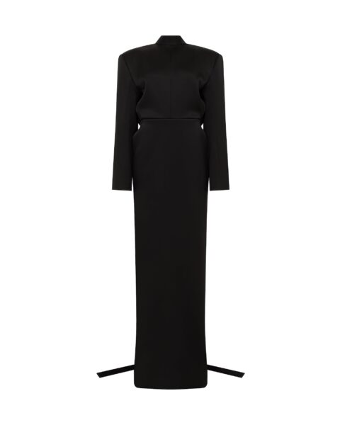 David Koma Open Back Tailored Gown