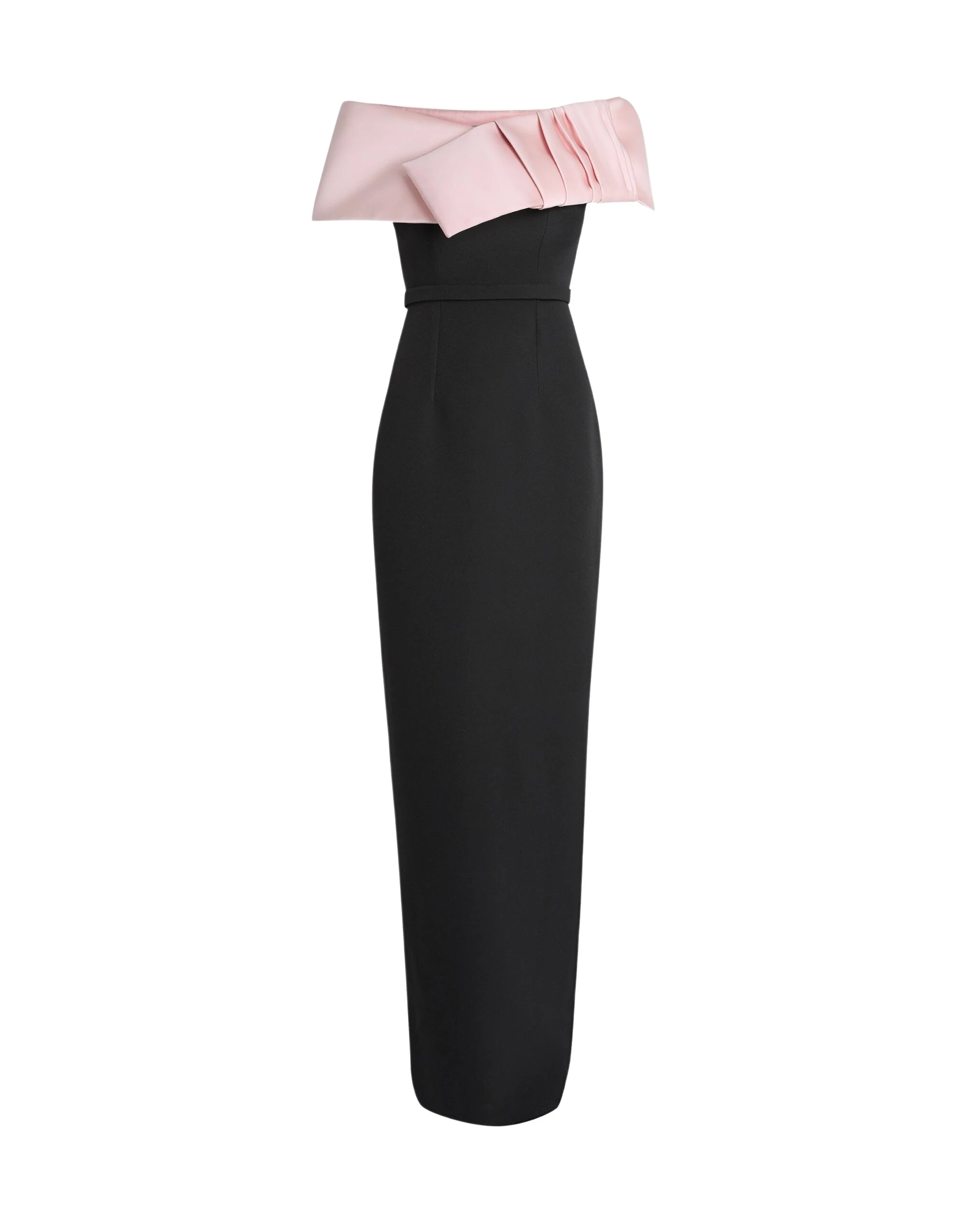 Safiyaa-Azrael-Long-Dress-Hanabi-Harness-in-Lotus-Bloom-on-Black-Coveti-scaled38708_nobg Safiyaa Dresses luxury Clothing from Luxury Handbags Marketplace