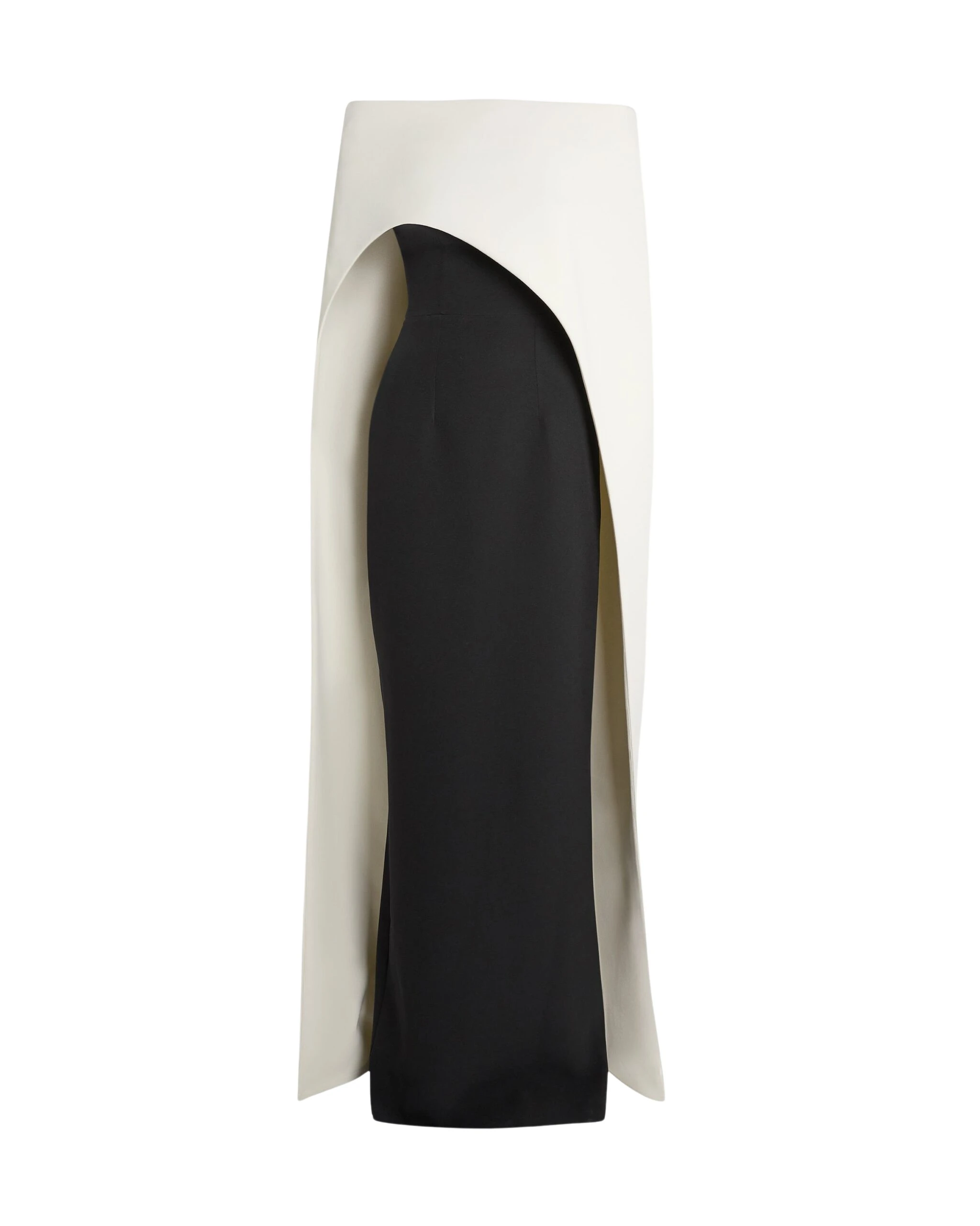 Safiyaa-Azrael-Long-Dress-Maddox-Harness-in-Ivory-Black-Coveti-scaled56389_nobg Safiyaa Dresses luxury Clothing from Luxury Handbags Marketplace