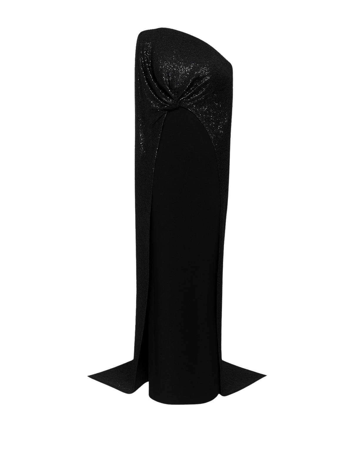 Safiyaa-Cadenza-Black-Long-Dress-Coveti25013_nobg Safiyaa Dresses luxury Clothing from Luxury Handbags Marketplace