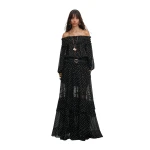 Self-Portrait-Black-And-Gold-Chiffon-Lace-Maxi-Skirt-2025-coveti-5-scaled43337_nobg Self Portrait Skirts luxury Clothing from Luxury Handbags Marketplace