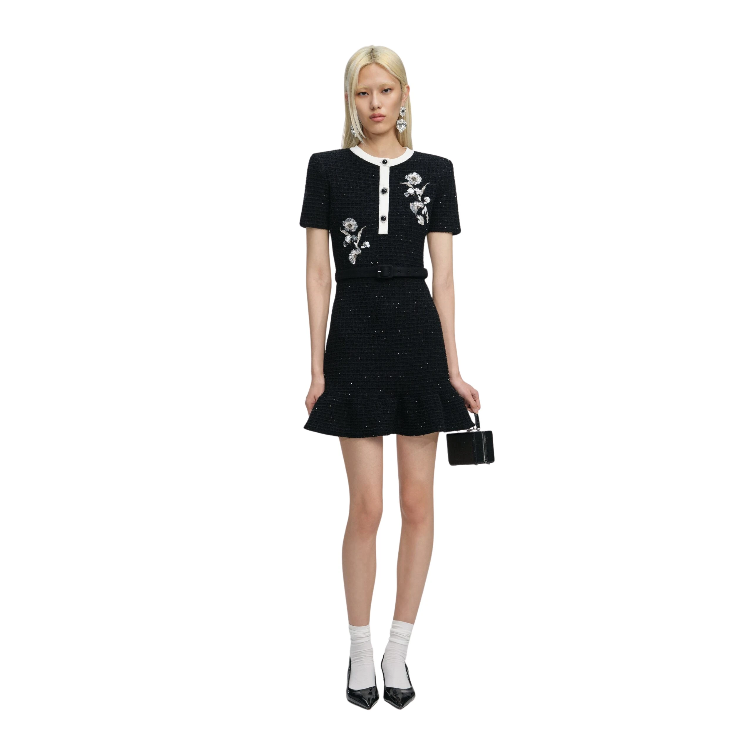 Self-Portrait-Black-Floral-Textured-Knit-Mini-Dress-2025-coveti-5-scaled29787_nobg Self Portrait Dresses luxury Clothing from Luxury Handbags Marketplace