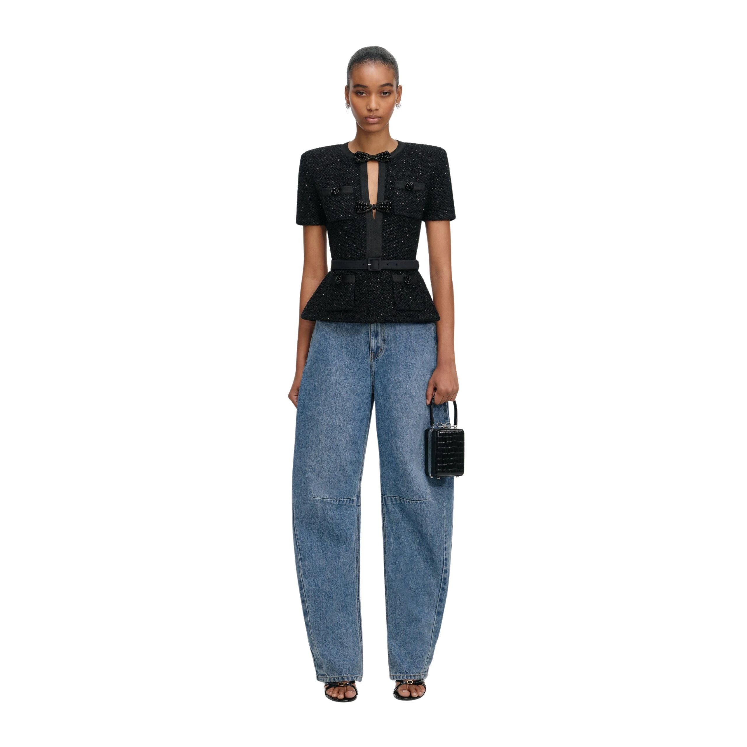 Self-Portrait-Black-Sequin-Knit-Top-2025-coveti-5-scaled18631_nobg Self Portrait Tops luxury Clothing from Luxury Handbags Marketplace
