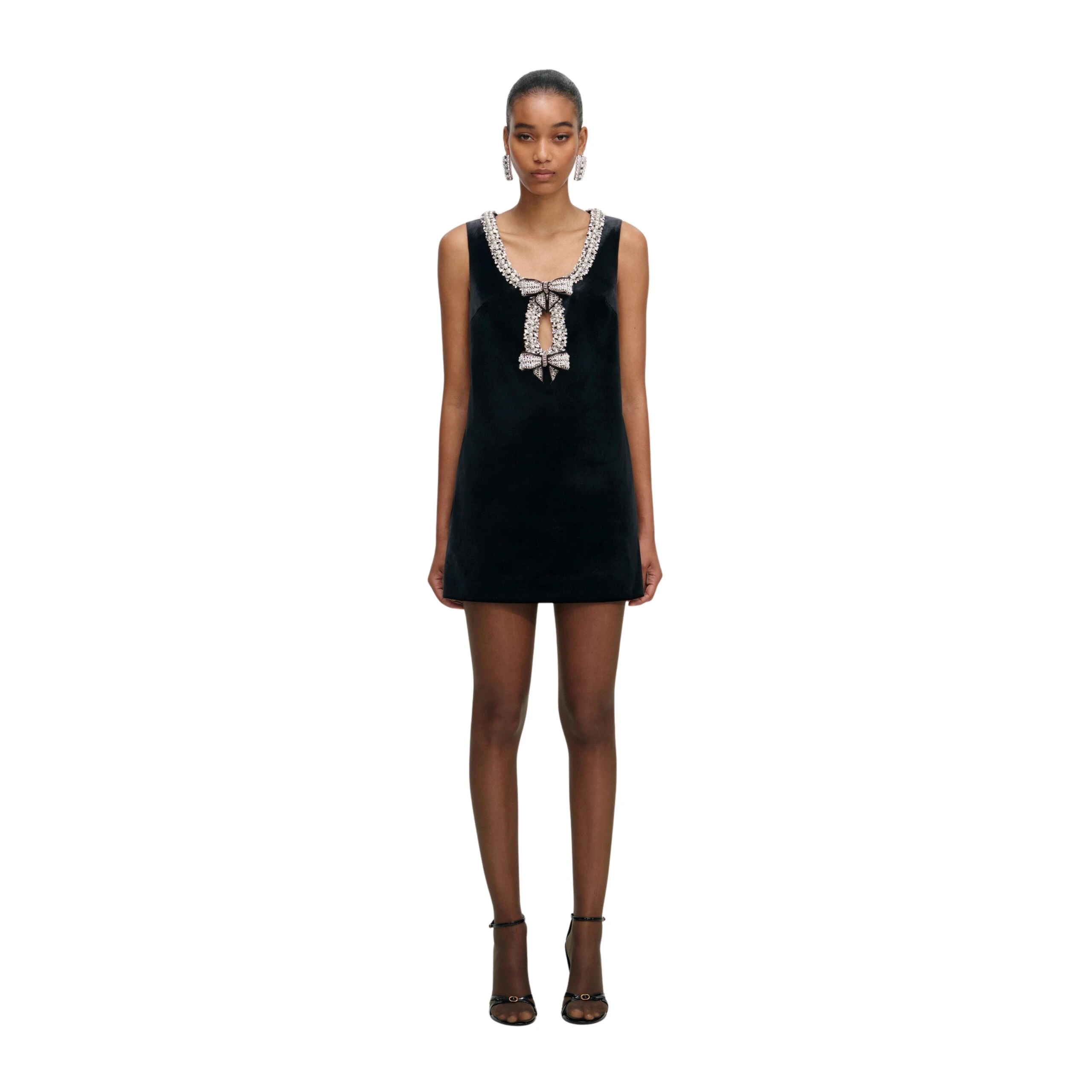 Self-Portrait-Black-Velvet-Bow-Mini-Dress-2025-coveti-5-scaled47595_nobg Self Portrait Dresses luxury Clothing from Luxury Handbags Marketplace