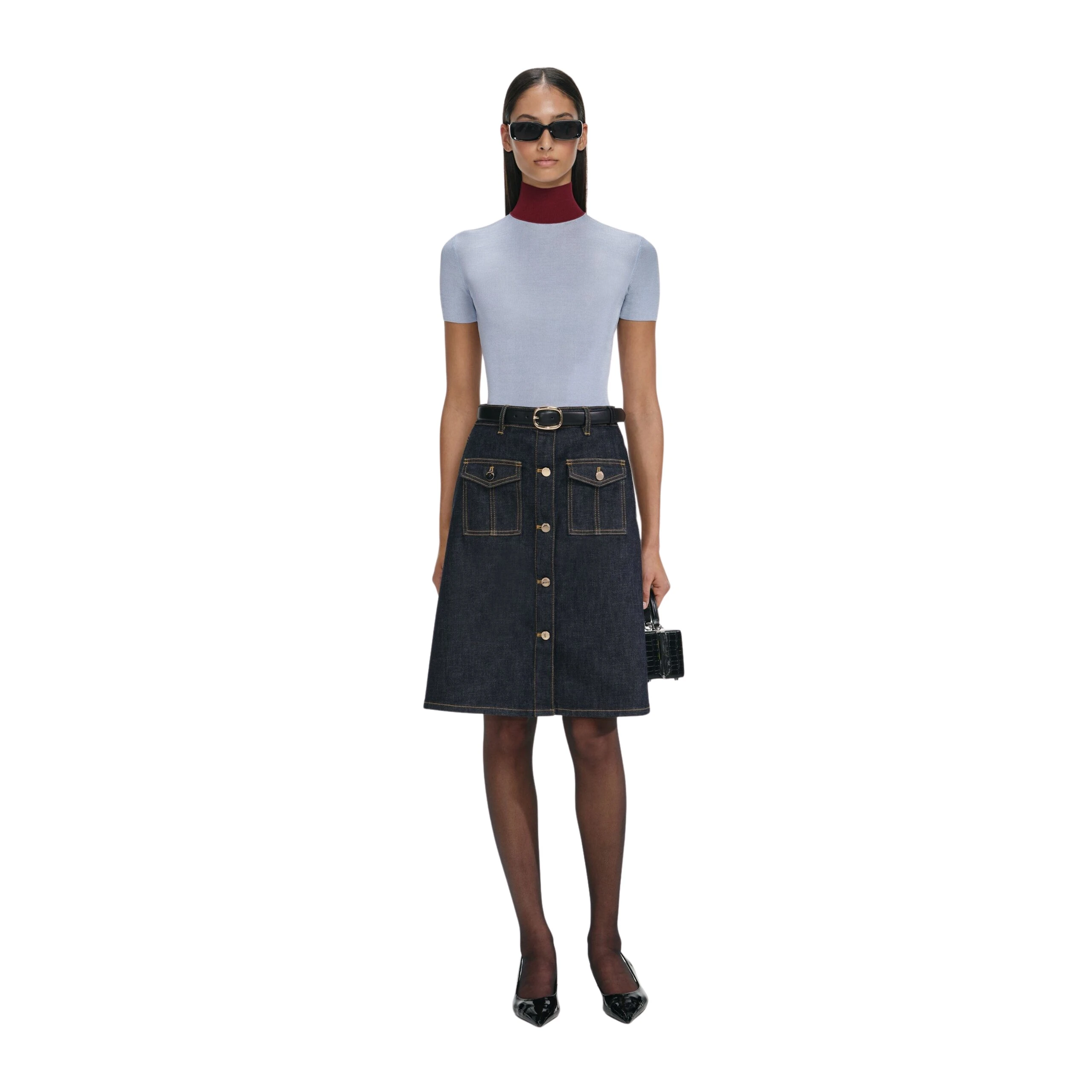 Self-Portrait-Indigo-Denim-Belted-Midi-Skirt-2025-coveti-5-scaled22501_nobg Self Portrait Skirts luxury Clothing from Luxury Handbags Marketplace