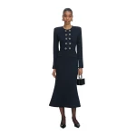 Self-Portrait-Navy-Textured-Knit-Midi-Dress-2025-coveti-5-scaled59006_nobg Self Portrait Dresses luxury Clothing from Luxury Handbags Marketplace