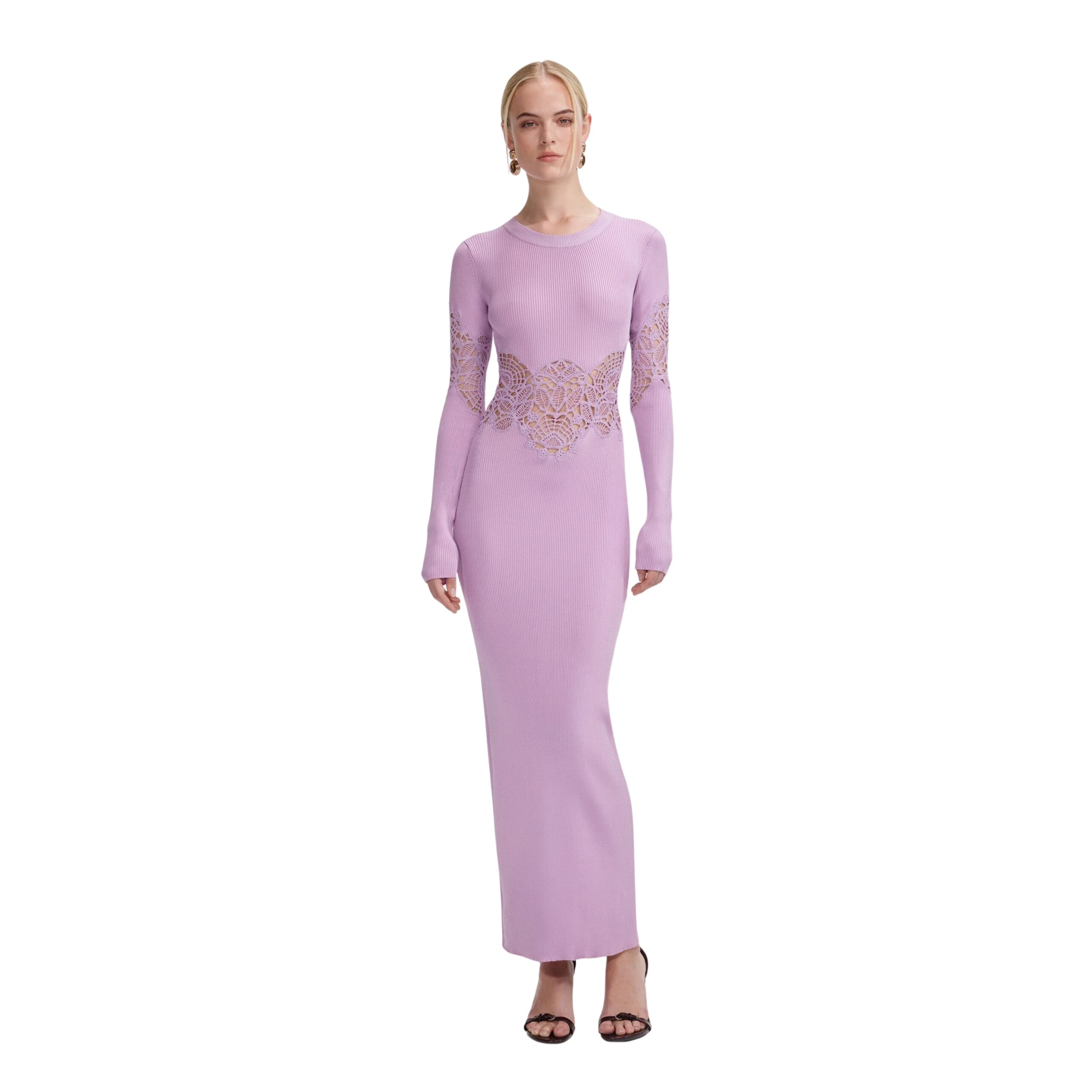 Self-Portrait-Pink-Viscose-Knit-Cut-Out-Maxi-Dress-2025-coveti-5-scaled60890_nobg Self Portrait Dresses luxury Clothing from Luxury Handbags Marketplace