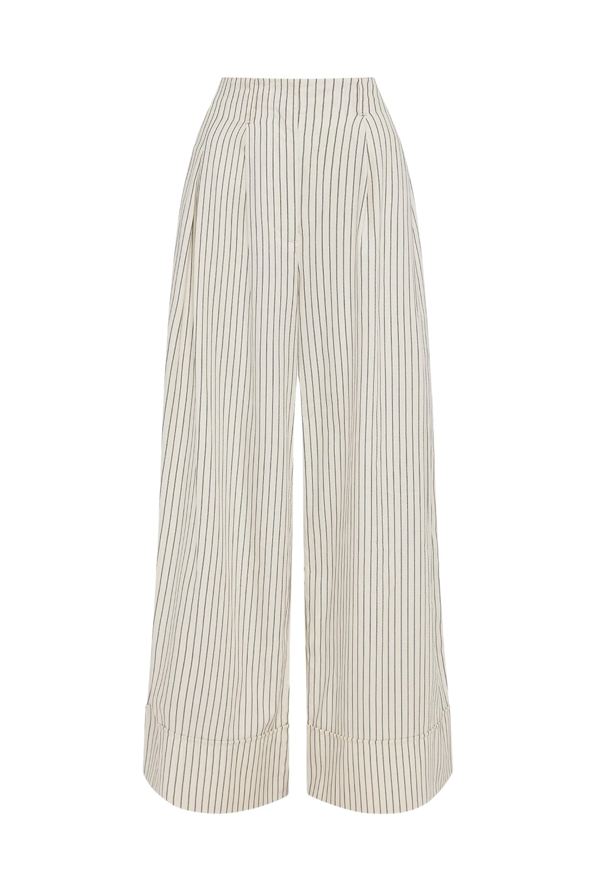 Shona-Joy-Hudson-High-Waisted-Relaxed-Pant-2025-coveti73465_nobg Shona Joy Neutrals Pants luxury Clothing from Luxury Handbags Marketplace