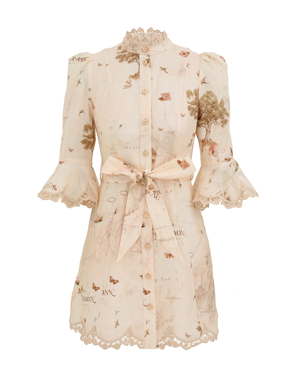 Zimmermann Applique Mini Dress | Ready to Wear 2025 Collection Luxury Shoes Elevate your elegance in this Zimmermann Dresses from the 2025 resort wear edit