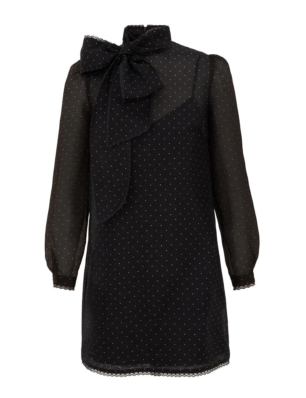 Zimmermann Dream Pussybow Mini Dress | Ready to Wear 2025 Collection Luxury Shoes Elevate your elegance in this Zimmermann from the 2025 resort wear edit