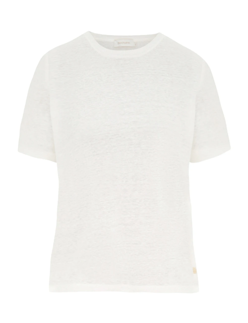 Zimmermann Fitted Tee | Ready to Wear 2025 Collection Luxury Shoes Elevate your elegance in this Zimmermann Tops from the 2025 resort wear edit