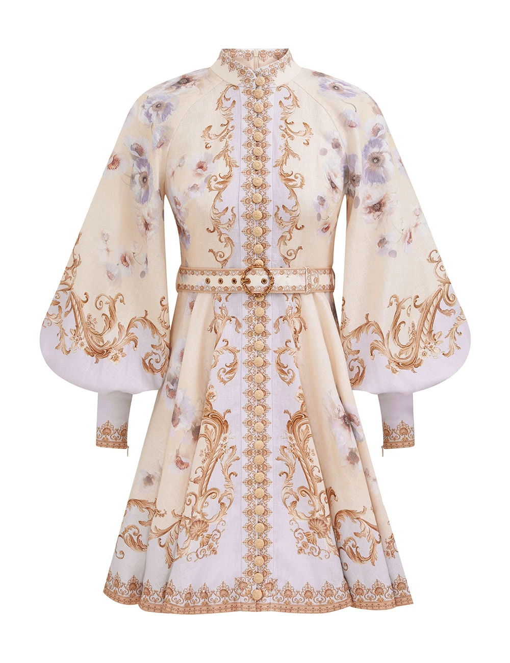 Zimmermann Hypnotic Buttoned Mini Dress | Ready to Wear 2025 Collection Luxury Shoes Elevate your elegance in this Zimmermann Dresses from the 2025 resort wear edit