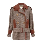 Zimmermann Hypnotic Check Wool Trench | Ready to Wear 2025 Collection Luxury Shoes Elevate your elegance in this Zimmermann Coats from the 2025 resort wear edit