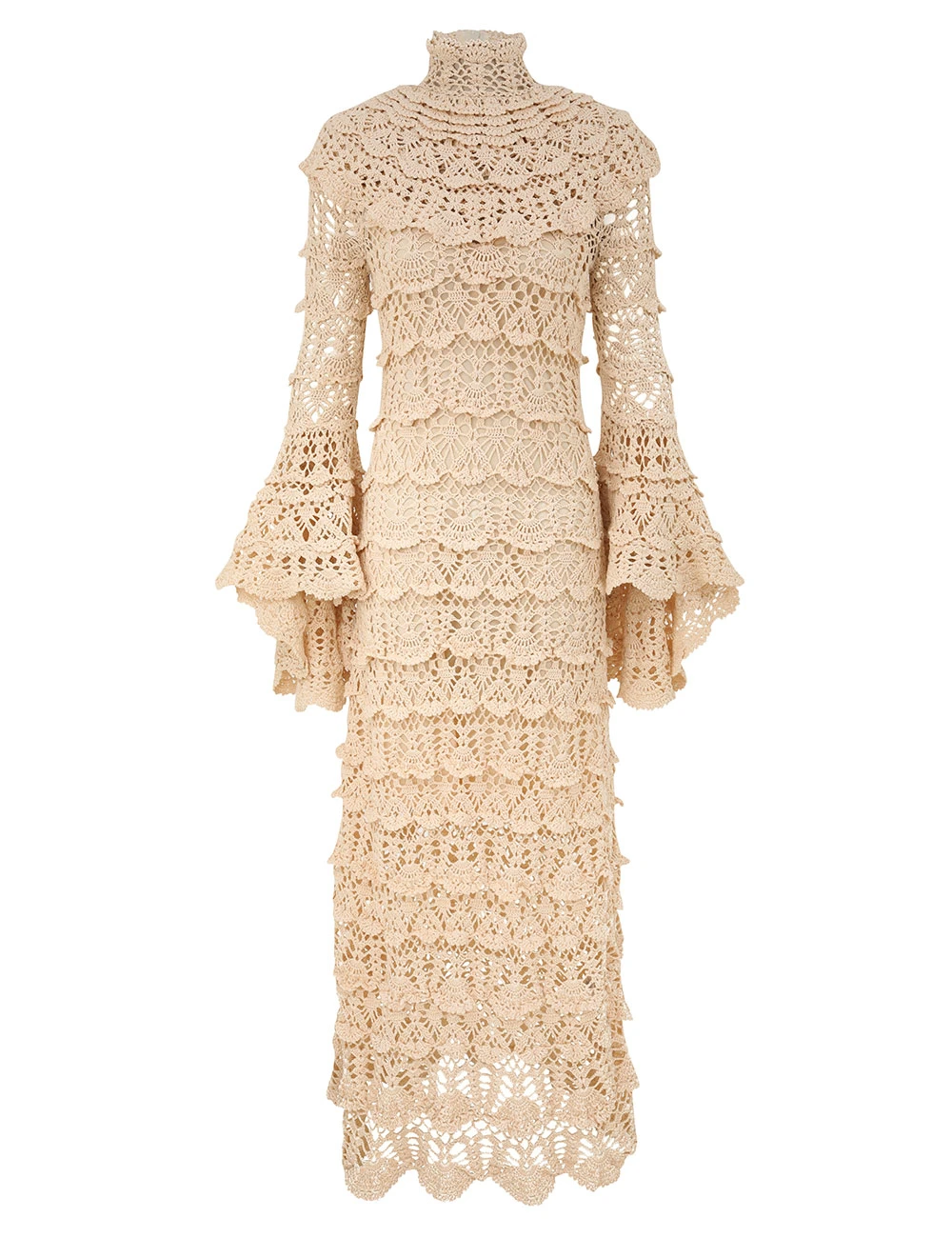Zimmermann Hypnotic Hand Crochet Gown | Ready to Wear 2025 Collection Luxury Shoes Elevate your elegance in this Zimmermann Dresses from the 2025 resort wear edit