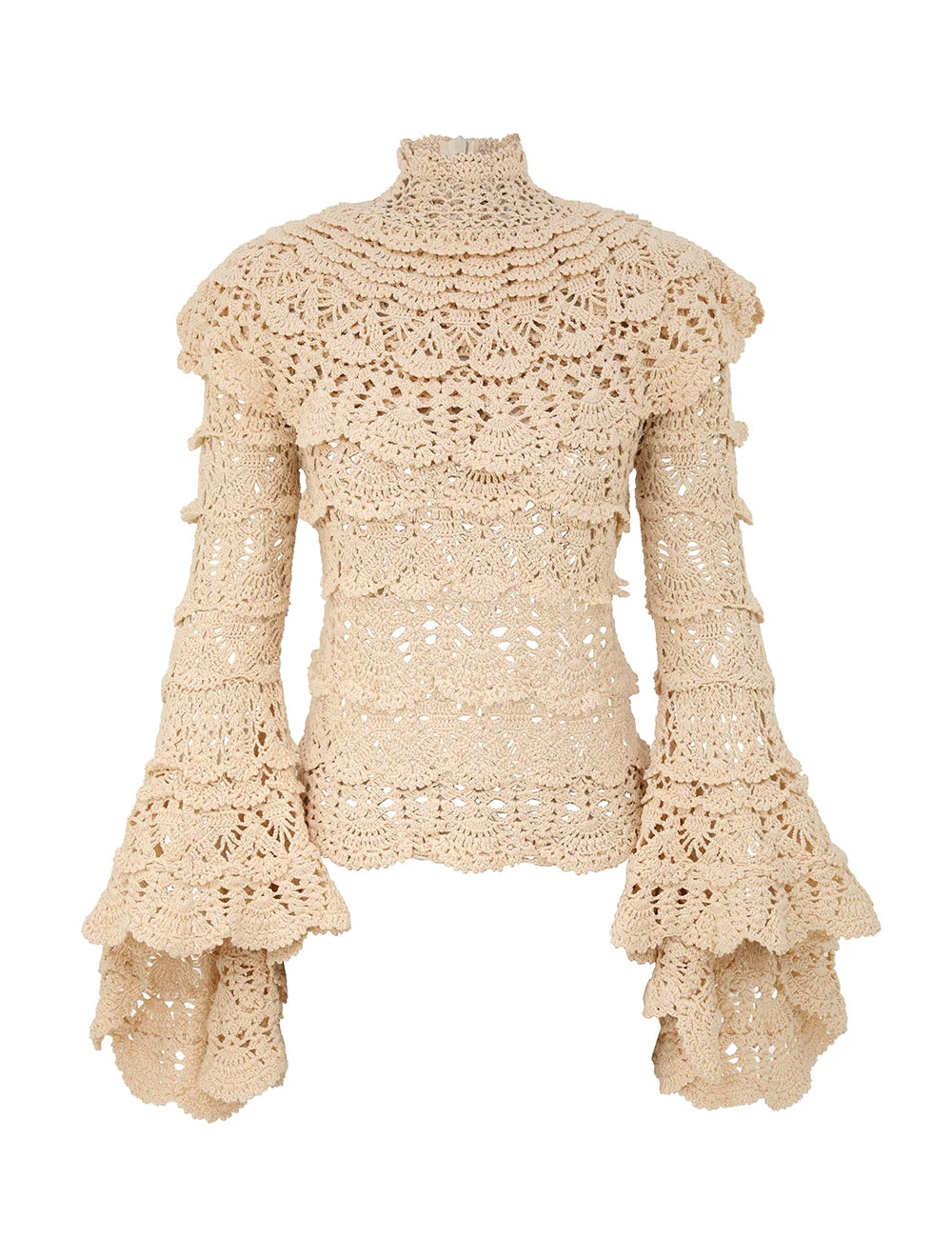 Zimmermann Hypnotic Hand Crochet Sweater | Ready to Wear 2025 Collection Luxury Shoes Elevate your elegance in this Zimmermann from the 2025 resort wear edit