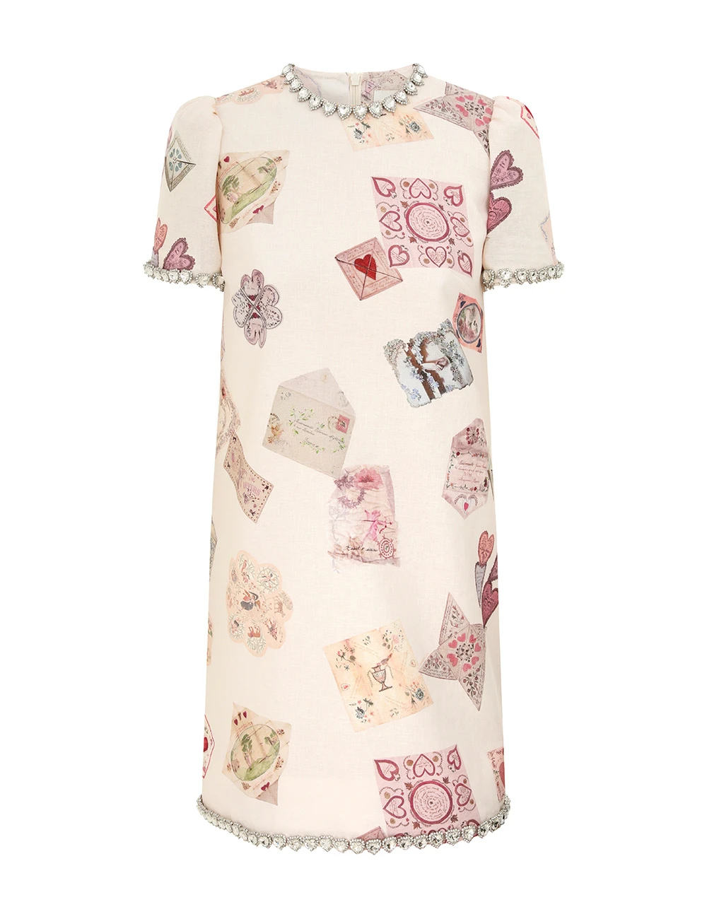 Zimmermann Hypnotic Jewelled Shift Dress | Ready to Wear 2025 Collection Luxury Shoes Elevate your elegance in this Zimmermann Dresses from the 2025 resort wear edit