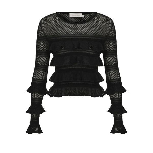 Elevate your elegance in this Zimmermann Tops   from the 2025 resort wear edit