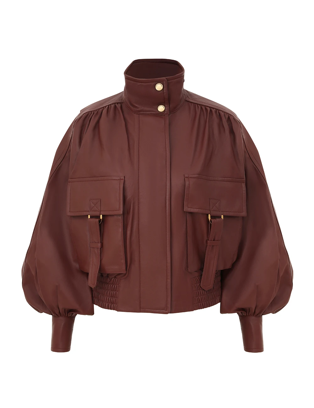 Zimmermann Hypnotic Leather Biker Jacket | Ready to Wear 2025 Collection Luxury Shoes Elevate your elegance in this Zimmermann Jackets from the 2025 resort wear edit