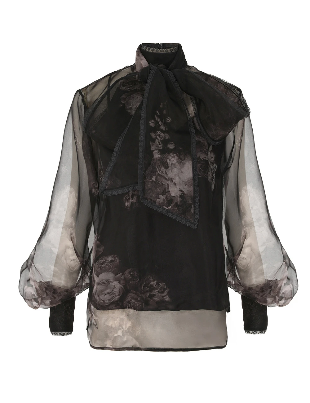 Zimmermann Hypnotic Pussybow Blouse | Ready to Wear 2025 Collection Luxury Shoes Elevate your elegance in this Zimmermann Tops from the 2025 resort wear edit