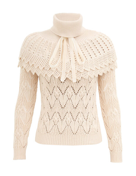 Elevate your elegance in this Zimmermann Knitwear   from the 2025 resort wear edit
