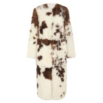 Zimmermann Hypnotic Spot Shearling Coat | Ready to Wear 2025 Collection Luxury Shoes Elevate your elegance in this Zimmermann from the 2025 resort wear edit