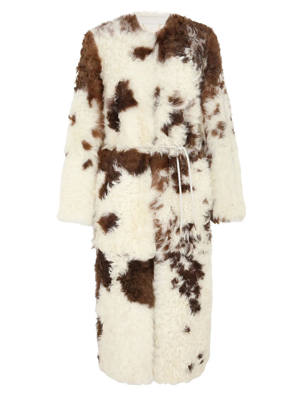 Zimmermann Hypnotic Spot Shearling Coat | Ready to Wear 2025 Collection Luxury Shoes Elevate your elegance in this Zimmermann from the 2025 resort wear edit