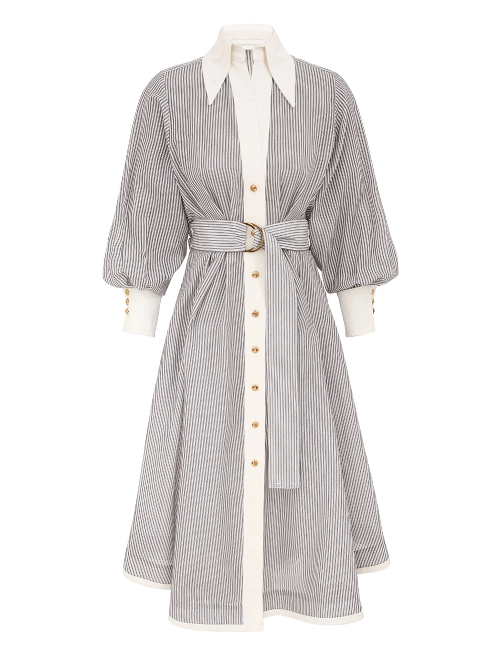 Zimmermann Hypnotic Tuck Midi Dress | Ready to Wear 2025 Collection Luxury Shoes Elevate your elegance in this Zimmermann Dresses from the 2025 resort wear edit