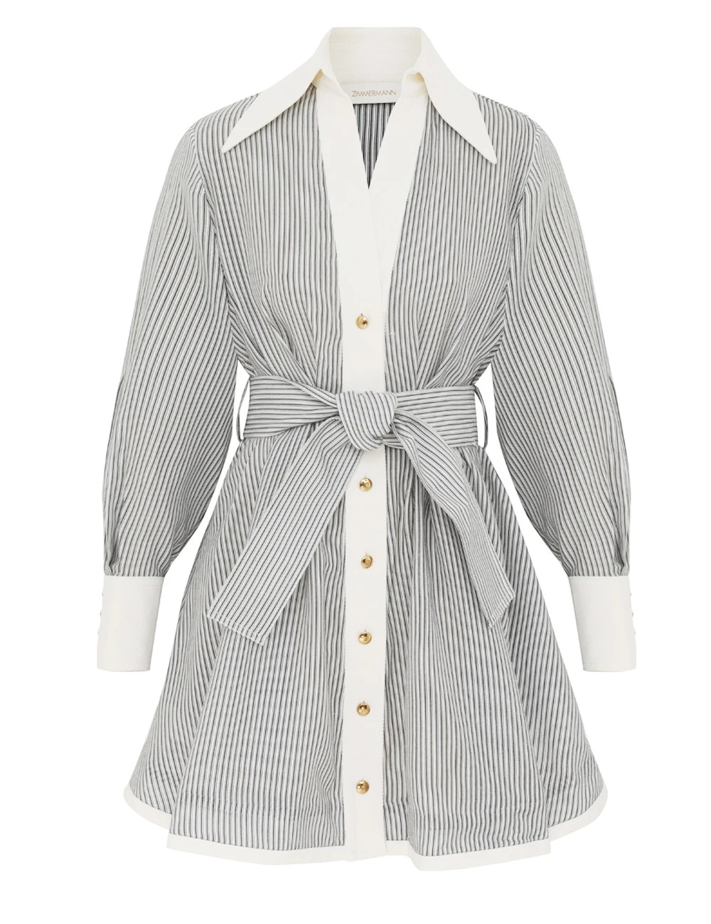 Zimmermann Hypnotic Tuck Mini Dress | Ready to Wear 2025 Collection Luxury Shoes Elevate your elegance in this Zimmermann Dresses from the 2025 resort wear edit