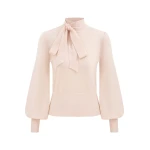 Zimmermann Pussybow Sweater | Ready to Wear 2025 Collection Luxury Shoes Elevate your elegance in this Zimmermann Knitwear from the 2025 resort wear edit