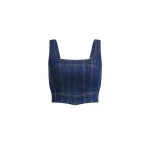 Aje-aus-Tops-Briar-Denim-Bustier-202561355_nobg Aje luxury Clothing from Luxury Handbags Marketplace
