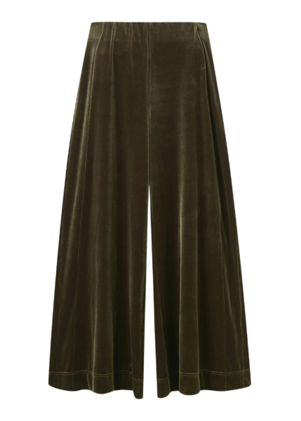 Me and Em AM-PM Palazzo Pant – luxury British Green in Me and Em exclusively at Luxury Shoes 