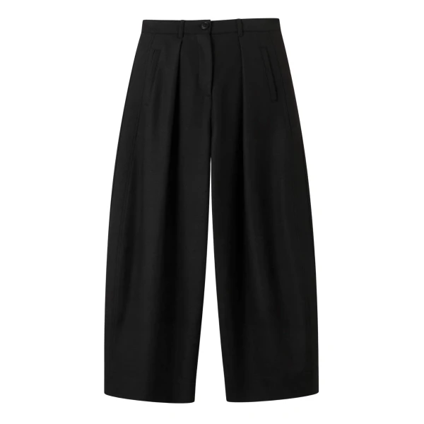 Me and Em Barrel Leg Pant – luxury British Black in Me and Em exclusively at Luxury Shoes 