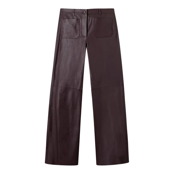 Me and Em Boot Cut Pant – luxury British Brown in Me and Em exclusively at Luxury Shoes 