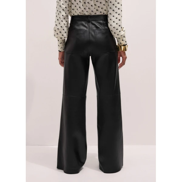 Me and Em Boot Cut Trouser – luxury British Black in Me and Em exclusively at Luxury Shoes 