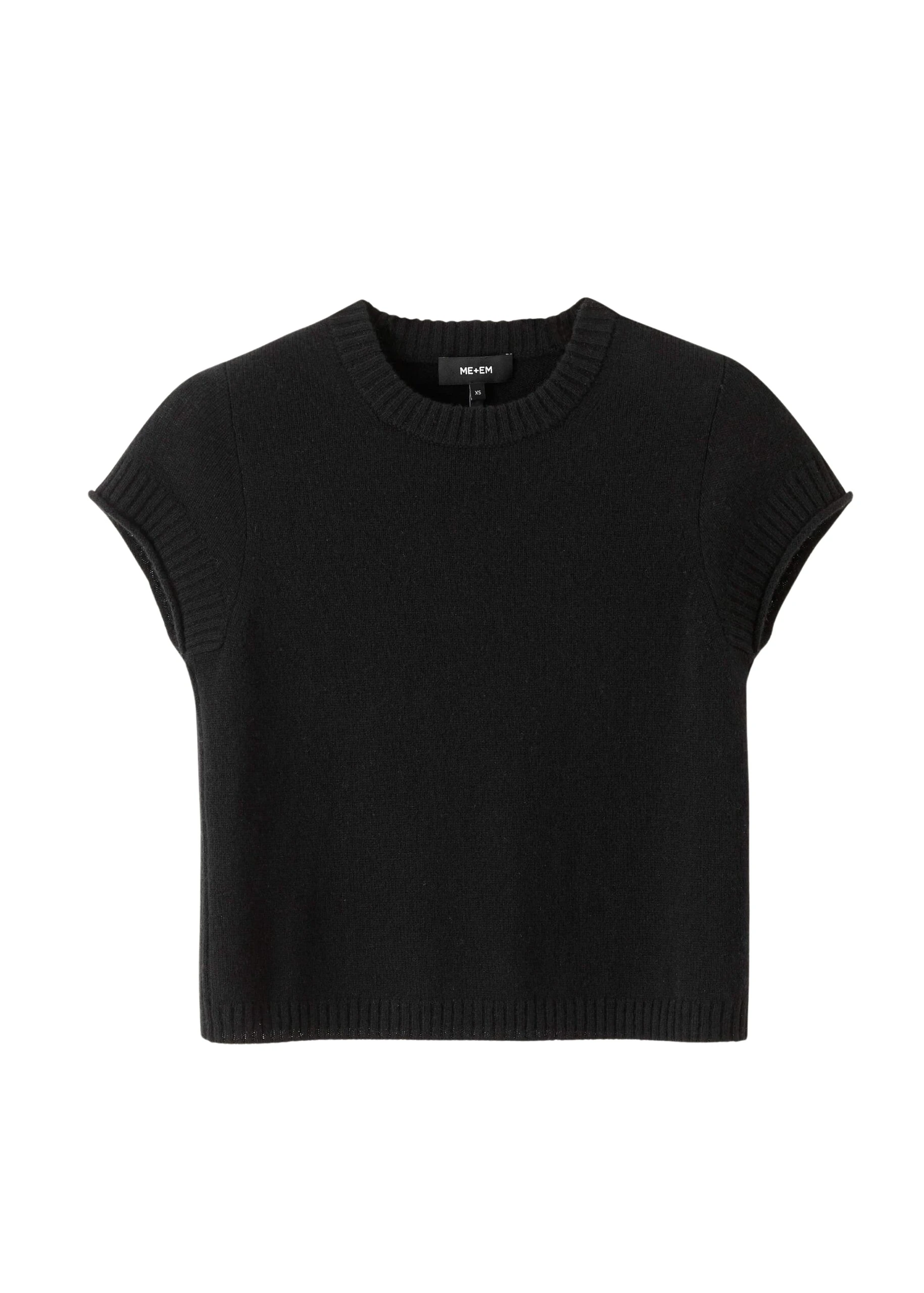 Me-and-Em-Cashmere-Shrunken-Baby-Tee-Coveti-6-scaled49181_nobg Me and Em Tops luxury Clothing from Luxury Handbags Marketplace