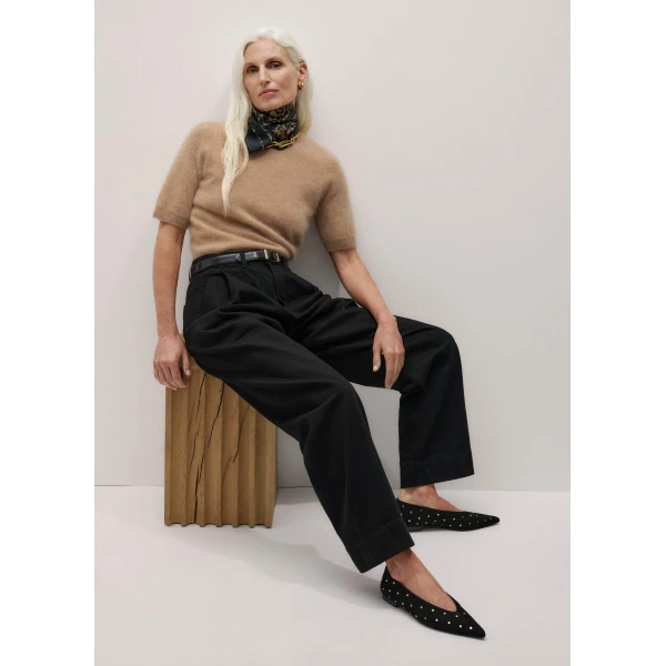 Me + Em Clever Jean – luxury British Black in Me and Em exclusively at Luxury Shoes 