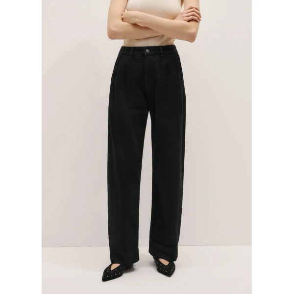 Me + Em Clever Jean – luxury British Black in Me and Em exclusively at Luxury Shoes 